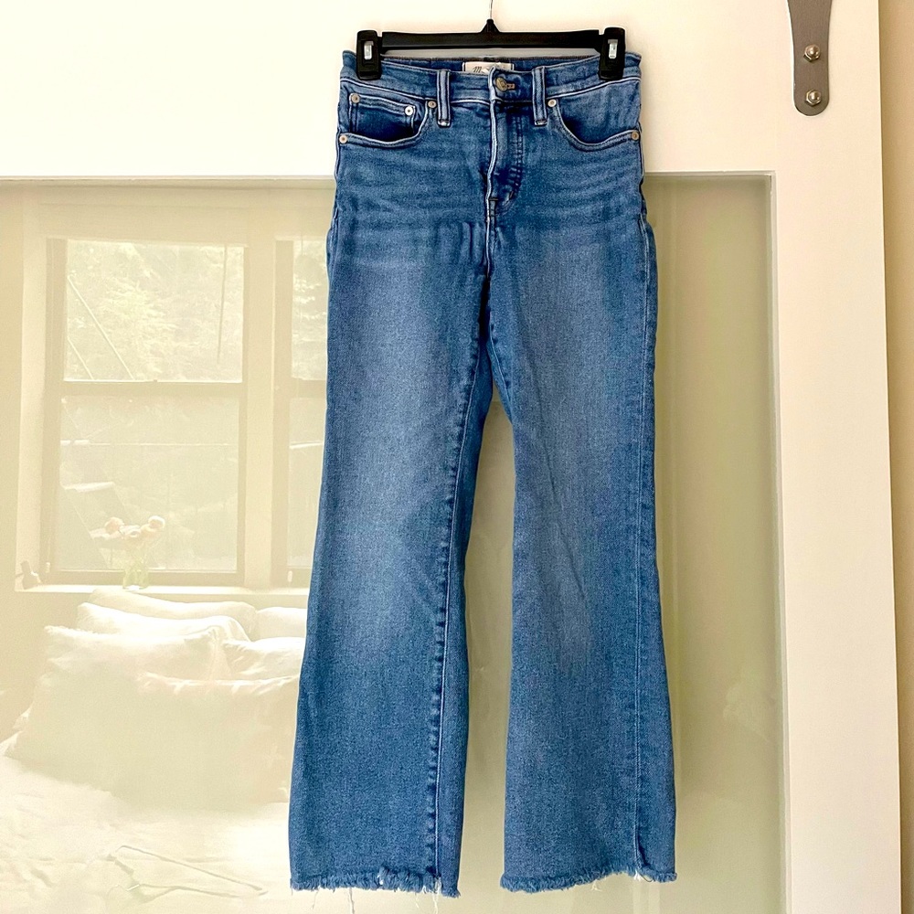 Madewell Cali Demi-Boot Jean in Fleetwood wash